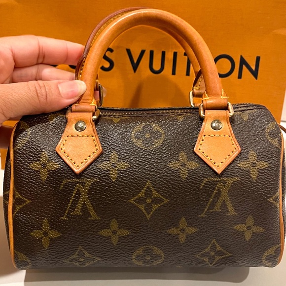 Vintage Luis Viutton Nano Speedy Rare Find Womens HandBag - Picture 2 of 15